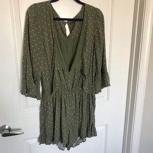 Abercrombie romper- fully lined w/pockets
